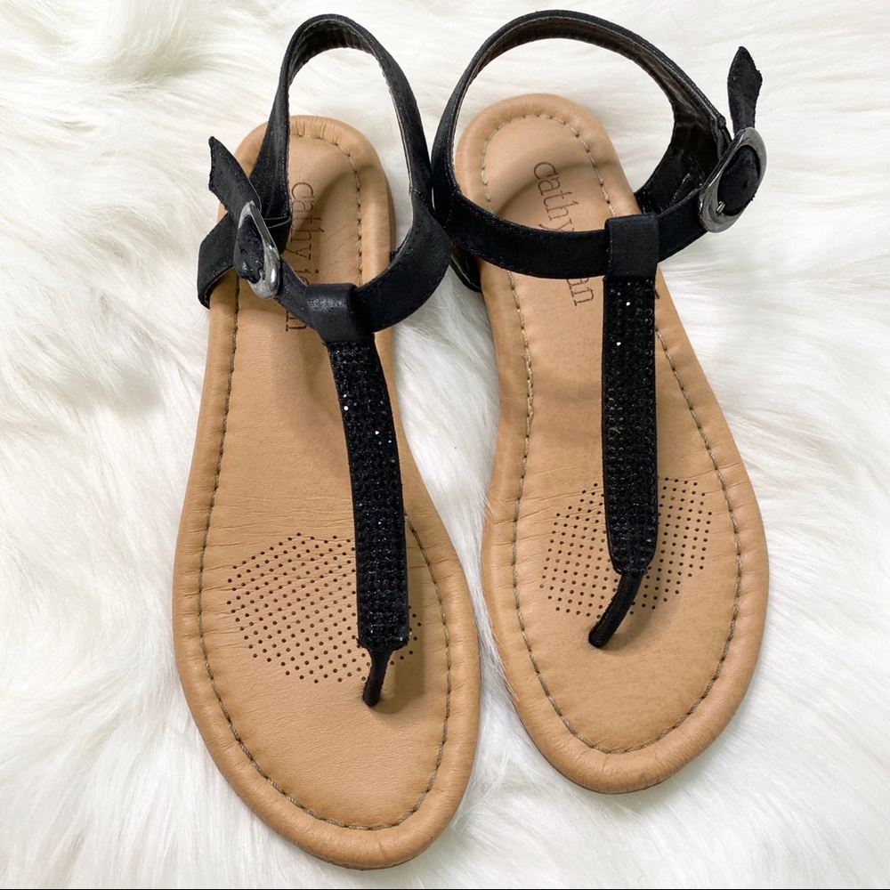 CATHY JEAN ANKLE STRAP SANDALS